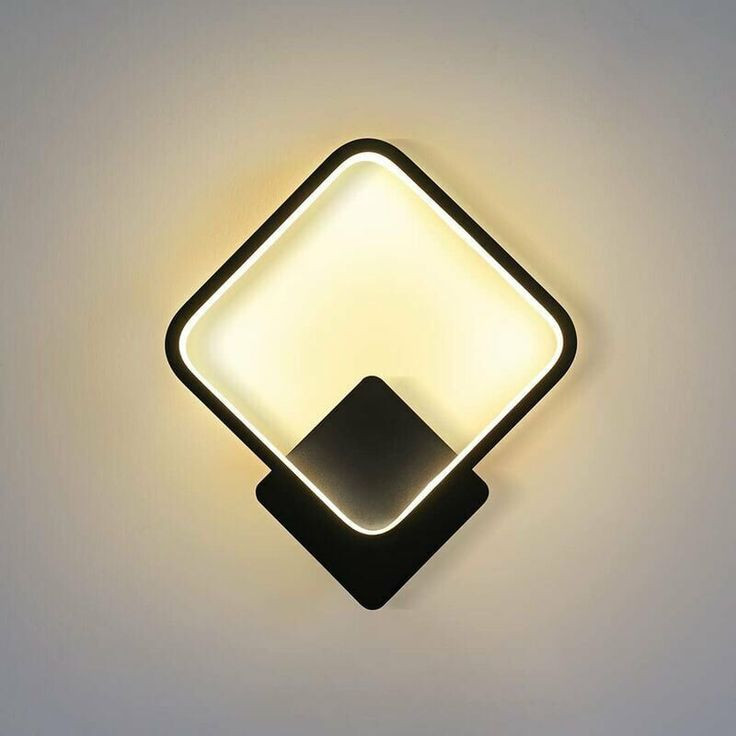 دیوار کوب led مدل لوزی