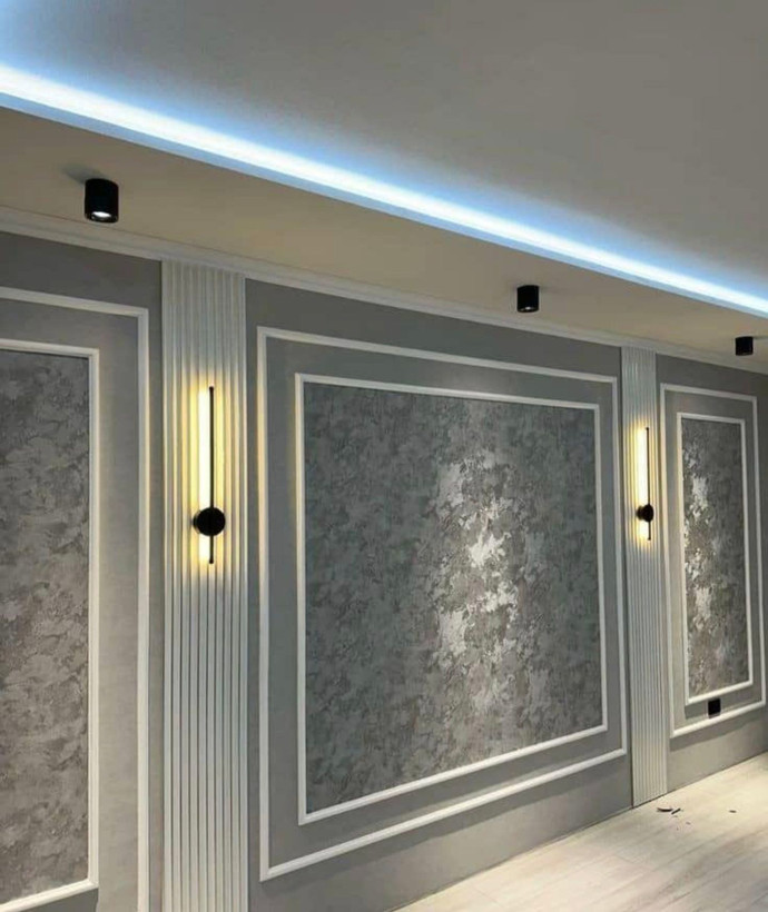 دیوار کوب مدرن خطی سه حالته