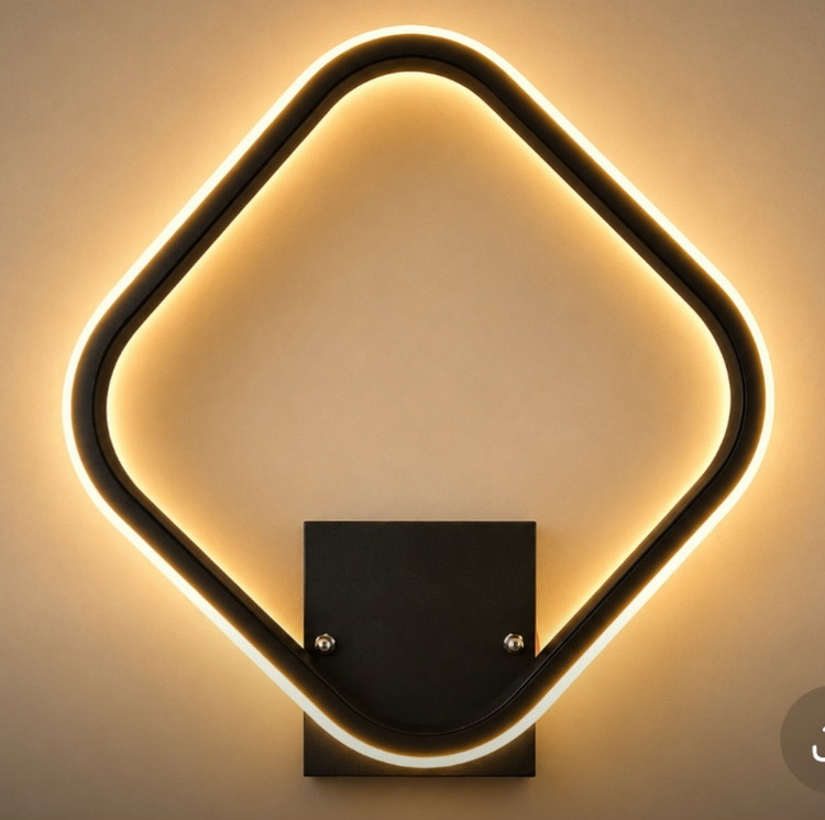 دیوار کوب led مدل لوزی