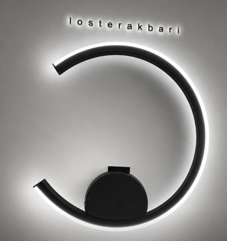 دیوارکوب مدل ماه سه حالته